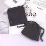High Quality Gauze Cotton Fabric Gift Soap Packaging Bag Soft Cotton Gift Drawstring Dust Pouch