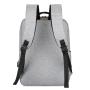 Custom Logo Grey Black Blue Students School Backpack Boys Laptop Bags Large Capacity Backpack