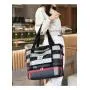 ZF184 New Leisure Travel Bag Outdoor Sports Large Capacity Shoulder Bag Extended Fashion Fitness Bag Oxford Cloth Wear-resistant