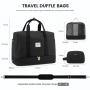 LOVEVOOK 35L 45L large Carry on Overnight Bag with Toiletry shoe Bag for Women gym weekender Hospital Travel Duffel luggae Bag
