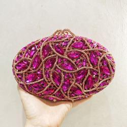 Factory luxury rhinestone bag clutch bags purse handbag wholesale diamond handmade evening bags for woman in stock