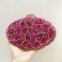 Factory luxury rhinestone bag clutch bags purse handbag wholesale diamond handmade evening bags for woman in stock