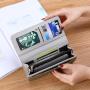 Wholesale New European American Women's Long Soft Wallet Multifunctional Buckle Fashionable Waterproof Long Bag Wholesale Supply