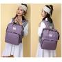 KBW369 New Fashion Mummy Bag Folding Cot Mother and Baby Backpack Large Capacity Handheld Bottle Nappy Shoulder Mother Bag