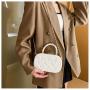 HR265 Advanced Versatile Small Bag Women's New Versatile Popular Small Crowd Chain Crossbody Bag Handheld Box Small Square Bag