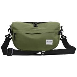 HR011 Unisex Casual Sports Shoulder Bag Lovers Nylon Zipper Fashion Couple Crossbody Bag Street Trendy Cool Soft Travel Bag