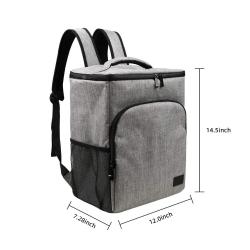 Insulated Cooler Backpack Leakproof Soft Cooler Bag Lightweight Backpack Cooler for Lunch Picnic Fishing Hiking