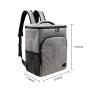 Insulated Cooler Backpack Leakproof Soft Cooler Bag Lightweight Backpack Cooler for Lunch Picnic Fishing Hiking