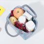 Gelory 2024 Insulated Lunch Bag Thermal Custom Flamingos Printing Tote Bags Cooler Picnic Food Lunch Box Bag