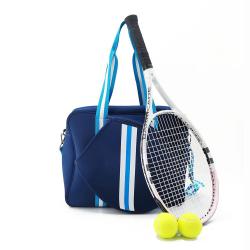 KBW250 Neoprene Tennis Racket Bag Handbag Shoulder Crossbody Badminton Bag Multifunctional Fitness Travel Case