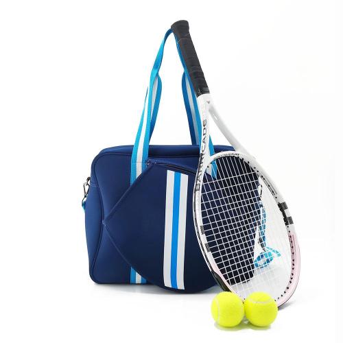 KBW250 Neoprene Tennis Racket Bag Handbag Shoulder Crossbody Badminton Bag Multifunctional Fitness Travel Case