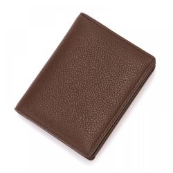 KHF051 2023 New Fashion Large Capacity Unisex ID Credit Card Holders Zipper Wallet Customized Logo Wallet Coins Purse