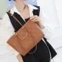 Genuine Leather Big Bag Women's High-Grade Real Cow Leather Shoulder Bag Wholesale large-Capacity Women Handbag Simple Tote Bag