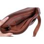 OEM ODM Custom Classic Luxury Handmade Genuine Real Snake Skin Leather Single Strap Messenger Bag Shoulder Bag Men