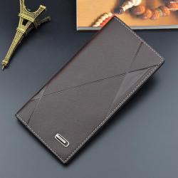 2024 Trendy high quality wholesale fashion Pu leather wallets for men
