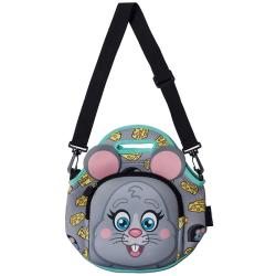 Customized Products Insulation Kids Lunch Bag with Strap Thermal Insulated Zipped Pocket Nursery School CoolerInsulation Kids L
