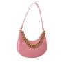 Wholesale factory women's handbag solid zipper felt fabric fashion shoulder bags for women 2024 new designer bags with chain