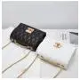 2023 fashion women PU leather bags Luxury Crossbody quality handbag for ladies chain bag