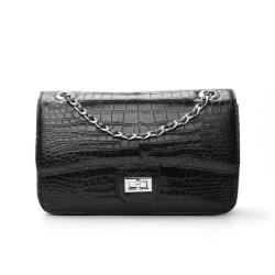 Sac Dame Bolsa Para Mujer Luxury Famous Brand Exotic Crocodile Leather Ladies Designers Handbags Chain Shoulder Bag For Women