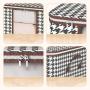 SN039 Foldable Clothes Organizer Storage Containers for Organizing Bedroom Closet Clothing Comforter Organization