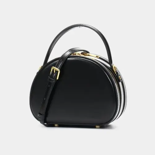 Wholesale Ladies Fashion Shoulder Crossbody Bag Genuine Leather Bags For Women Purses Round Shape Handbags