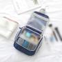 Toiletry bag solid color with hook portable toiletry bag multifunctional travel storage cosmetic bag