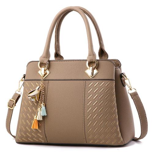 2024 China Supplier Sac A Main Women Hand Bags Purses Ladies Handbag Tote Leather Hand Bag For Women With Zipper Closure