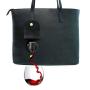 wine carrier tote bag leather  plastic bag with red wine for 2 bottle custom logo
