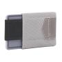 Slim Elastic Wallet flexible Elastic Tape Card Wallet 100% Genuine Leather for men