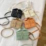 Simple women's bag female personality hanger bag tide hitch clothes styling shoulder crossbody bag