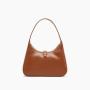 Ladies Fashion Pu Leather Handbags Women Custom Logo Hobo Bags Half Moon Shoulder bag