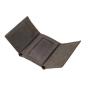 Retro genuine leather men wallet set custom mens leather handmade wallet
