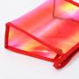 Rainbow Makeup Organizer 4 Set TPU Semi Clear Women Wash Toiletry Bag for Trip Pencil Case Storage Cosmetic Bags for Travel