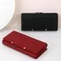 NEW Fashion Wallets for Women Clip Clutch Bag Vegan Leather Credit Card Holder Large Capacity Long Women Wallets Purse