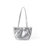 Hot Selling Popular Products 2024 Classy Custom Logo PU New Fashion ShoulderTote Bag with Zipper for Beach Shopping