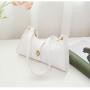 Pu leather zipper armpit bag shoulder crossbody bags for women 2024 ladies handbag female factory wholesale hobo bag