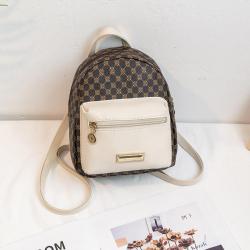 Ladies mini backpack women's shoulder bags versatile small schoolbag fashion leather backpacks for women
