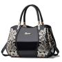 2024 Bags for women Large-Capacity Handbag for Middle-Aged Women Boston Leather with Fashionable Lady Style Portable Mother Bag