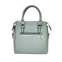 2022 Cute Big Fashion Shoulder Ladies Blue Floral Embroidery Designs Leather Womens Hand Bags