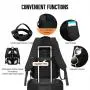 LOVEVOOK Wholesale Custom waterproof Anti-Theft men bags work business travel bags usb 15.6 17 laptop backpacks