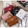 Pu Leather striped small square bag women handbags 2024 Ladies hand bags factory wholesale cheap price shoulder crossbody bag