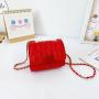 KB015-1 Girls Small Shoulder Bag 2023 Fashion Messenger Bag High Quality Little Girls Mini Crossbody Bag Zipper Purses