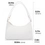 Stylish Croc Pattern Small Shoulder Bag Clutch Purse Solid Fashion Ladies Mini handbag for Dating Party Shopping Handtaschen