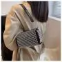 HR526 Popular Bright Diamond Small Pillow Type Bag Luxury Ladies New Dinner Party Clutch Bag Women's Trendy Chain Crossbody Bag