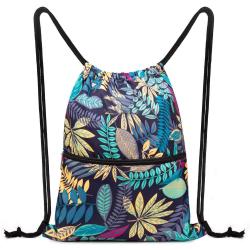 Gelory Factory Promotion High Quality Eco Friendly Custom Printed Grocery Durable Nylon Drawstring Bag