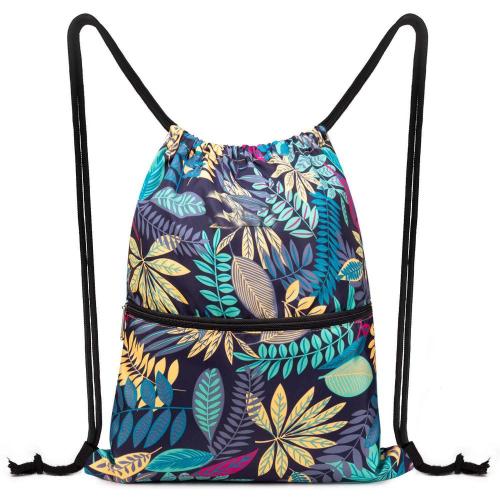 Gelory Factory Promotion High Quality Eco Friendly Custom Printed Grocery Durable Nylon Drawstring Bag