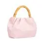 Hot Selling Product Softer Vegan Leather Lady Crossbody Bag Bamboo Handle  Evening Clutch Bag Wholesale Purses Women Hand Bags