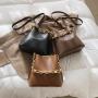 China Supplier Bolsos Mujer Shoulder Bag Chains Crossbody Pure Color Sac A Main Femme  Hand Bags For Women