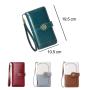 Rfid Wallet Women'S Long Zipper Pu Wallets Large Capacity Clutch Bag Brieftasche