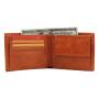 Trifold men wallet RFID blocking for gift real leather men wallet